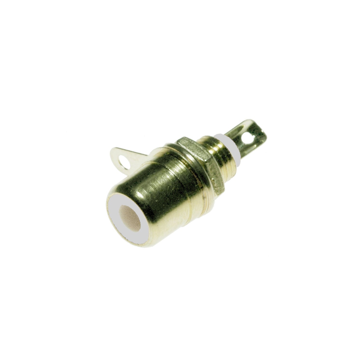 Lyndahl LKC003 RCA Cinch socket for front panel mounting, hard gold-plated