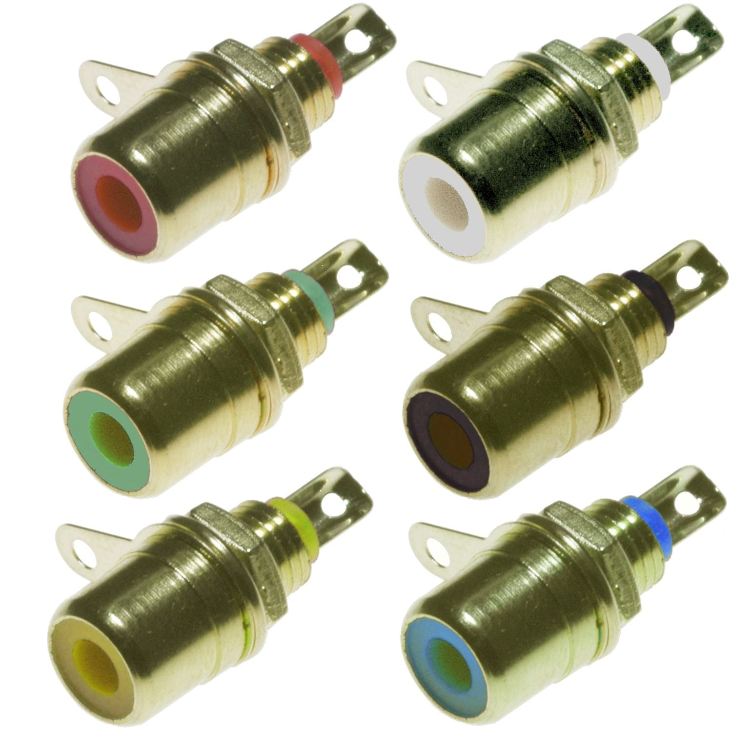 Lyndahl LKC003 Cinch Einbaubuchse hartvergoldet
