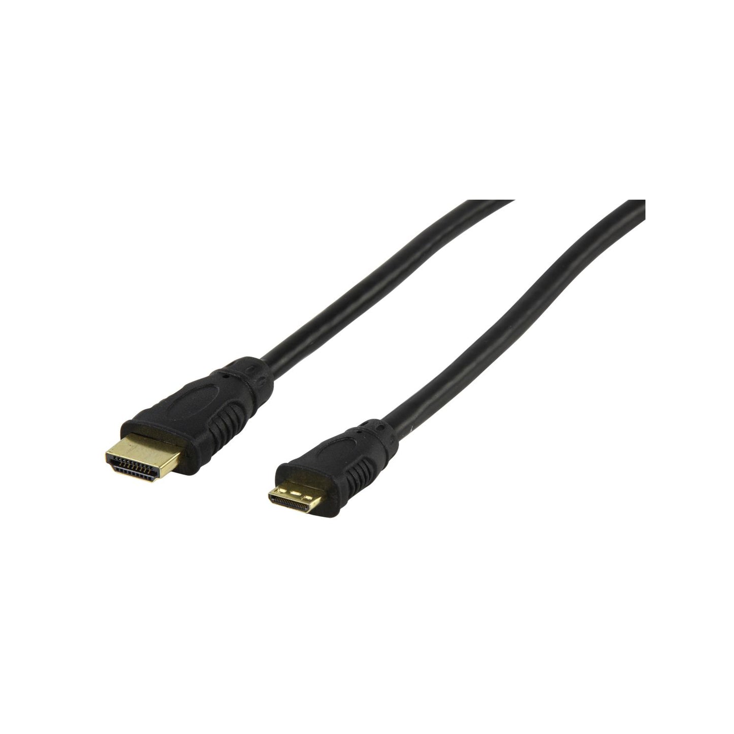 HDMI A auf HDMI C MINI Adapterkabel 1.4, Goldkontakte, verschiedene Längen