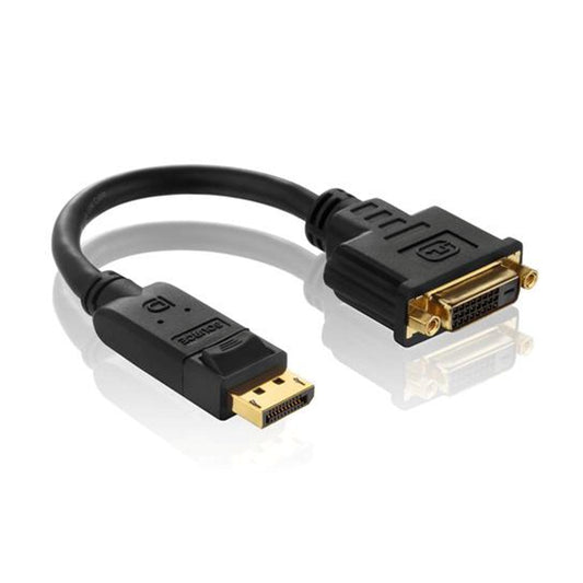 DisplayPort auf DVI Adapterkabel 0.1m Purelink
