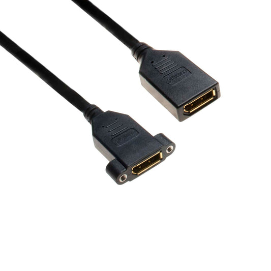 Lyndahl LKPK019-02 DisplayPort Adapterkabel für Frontplattenmontage, AF/AF, 20cm