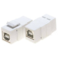 Lyndahl LKK0160WS Keystone USB 2.0 BF/BF in Weiß