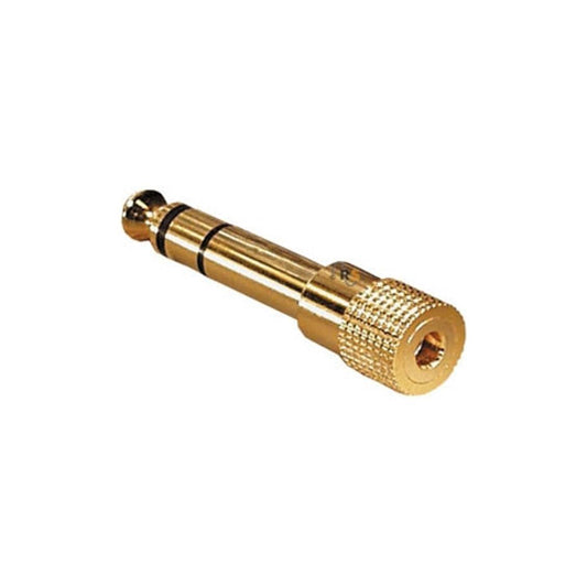 Adapter Klinkenstecker 6,3mm auf Klinkenkupplung 3,5mm