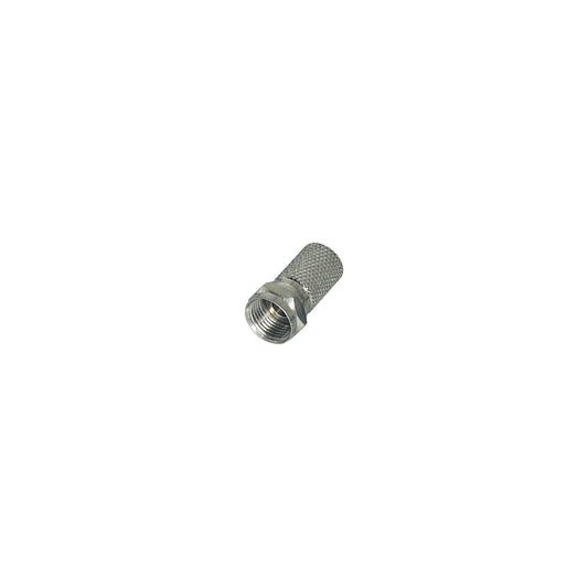 F-Stecker für Schraubmontage für Kabeldurchmesser 7,4mm