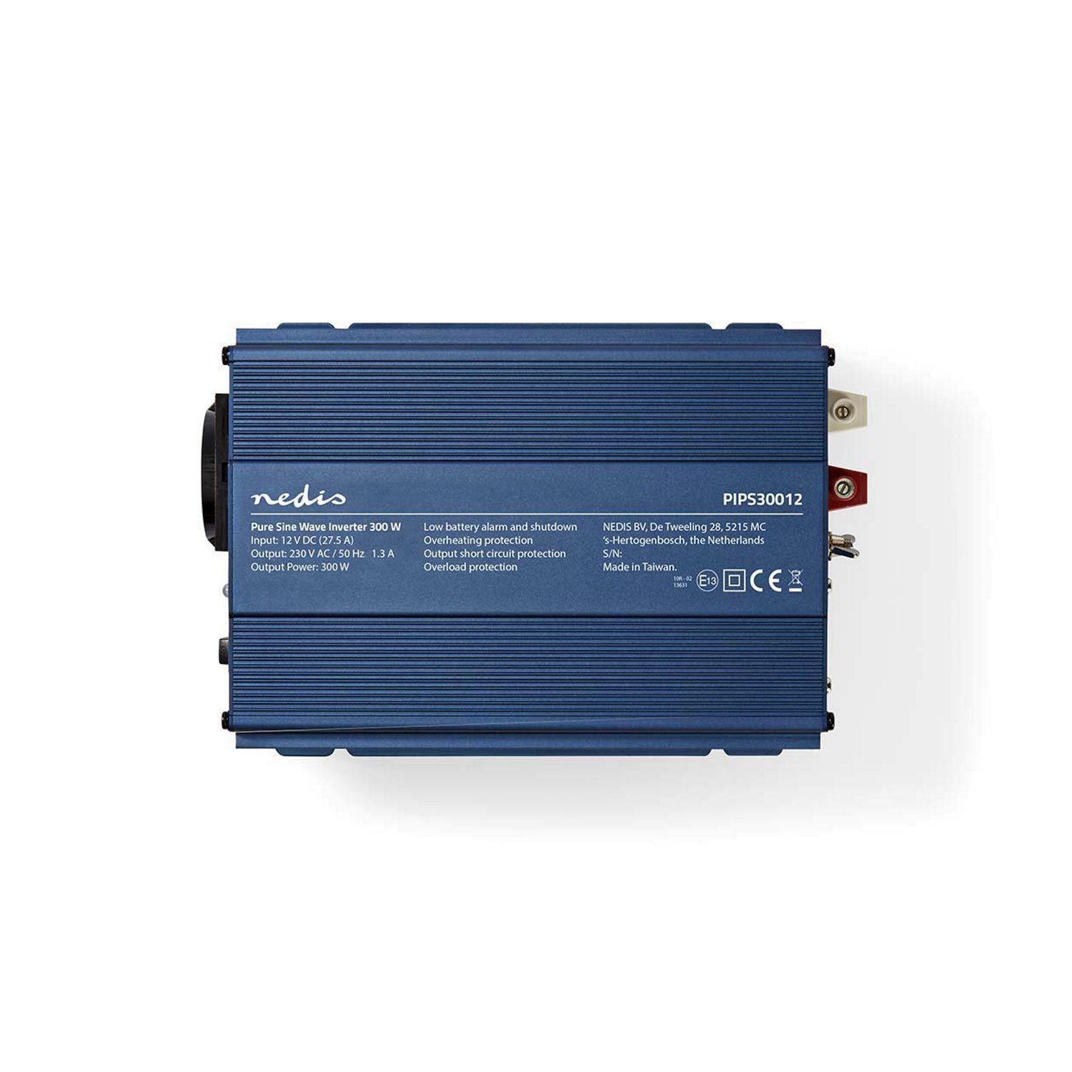 HQ-PURE300-12 Car Power Inverter 12V DC to True 230V AC, 1.3 Amp