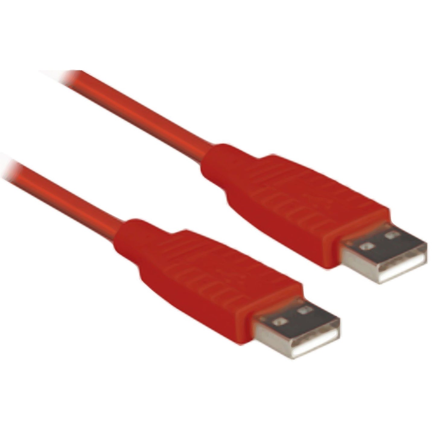 Anschlusskabel USB 2.0, A-A, rot, verschiedene Längen