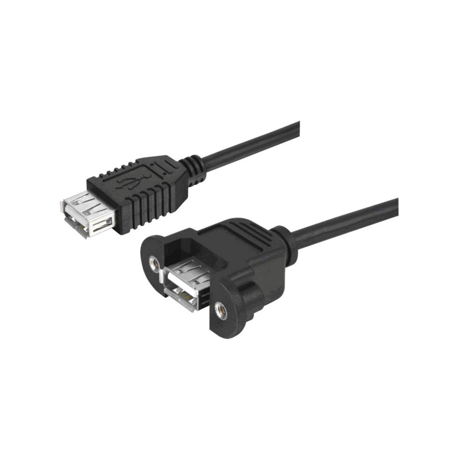 Lyndahl LKPK013 USB 2.0 Adapterkabel mit 2 Buchsen 0,2 m