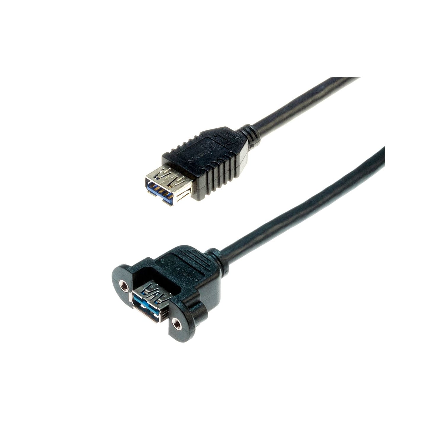 Lyndahl LKPK014 USB 3.0 Adapterkabel f. Frontplattenmontage (2x A-Buchse) 0,2m