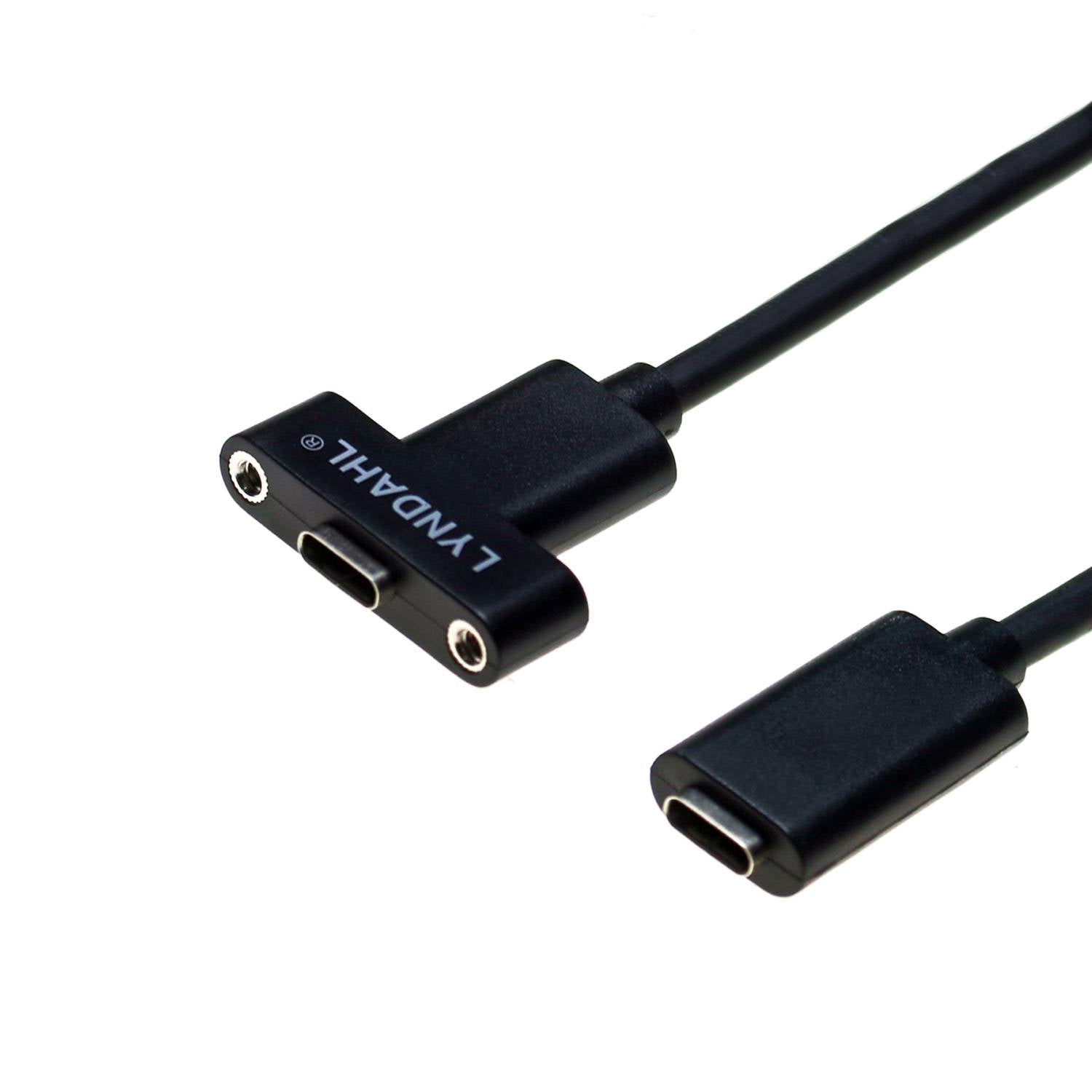 Lyndahl LKPK031 USB 3.1 Adapterkabel mit 2 Buchsen 0,2 m