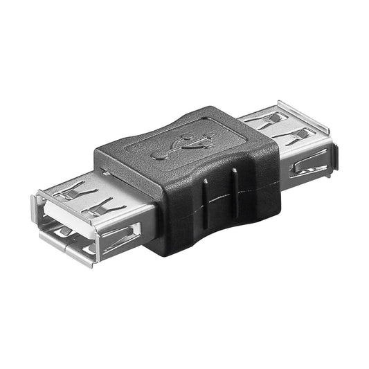 USB Adapter A Buchse auf A Buchse, schwarz