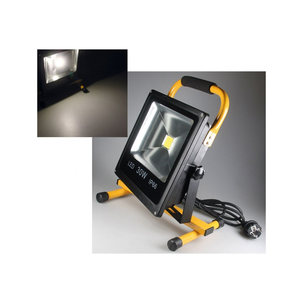 Chilitec LED-Baustrahler 30 W mit Ständer IP66