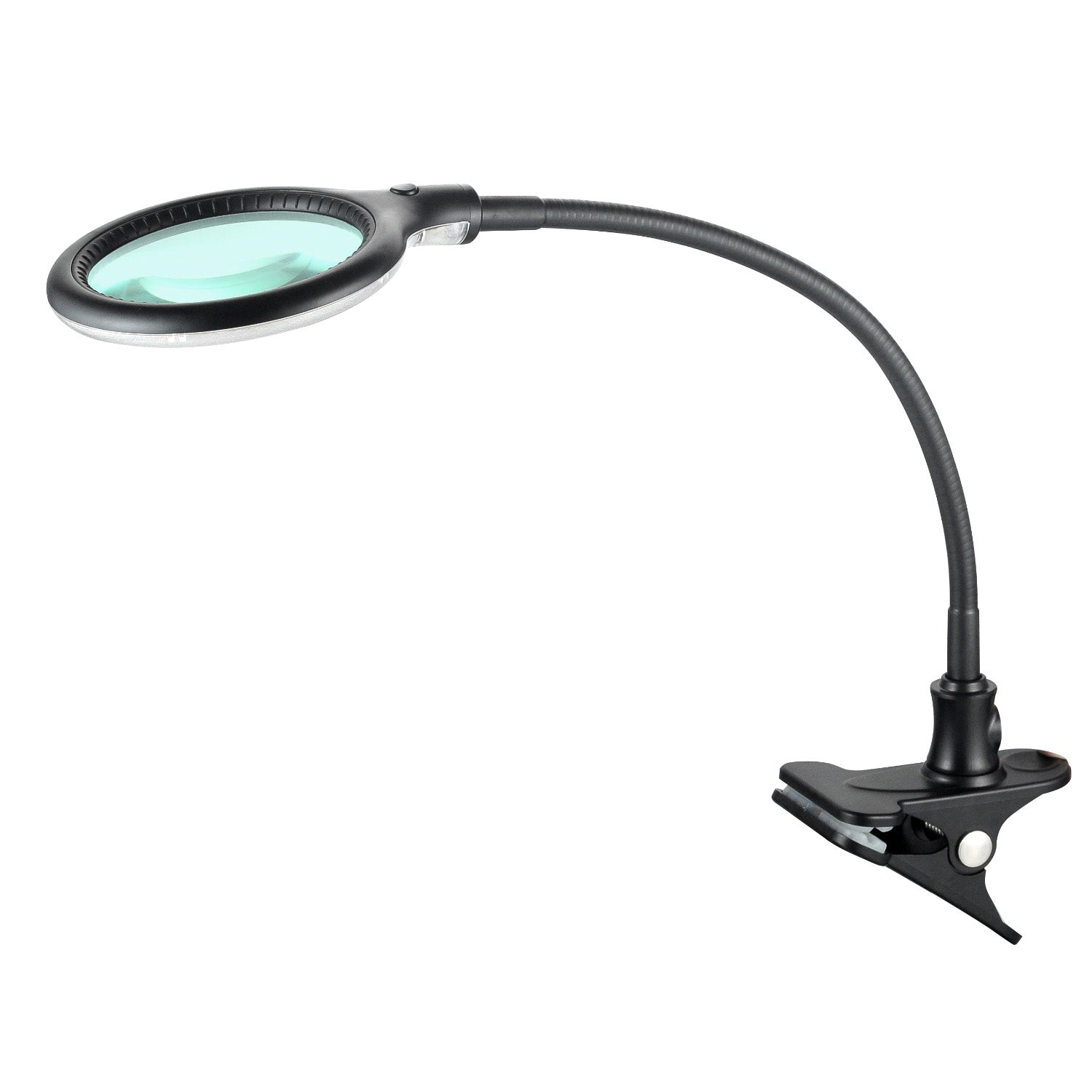 Lumeno 680X LED Clamp Lamp with 30 SMD LEDs, 6 Watt and 550 Lumen, Black or White