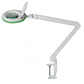 Lumeno 7213/15/18GR Lupenleuchte/Arbeitsplatzlampe 96 LEDs, farbiger Gummischutz