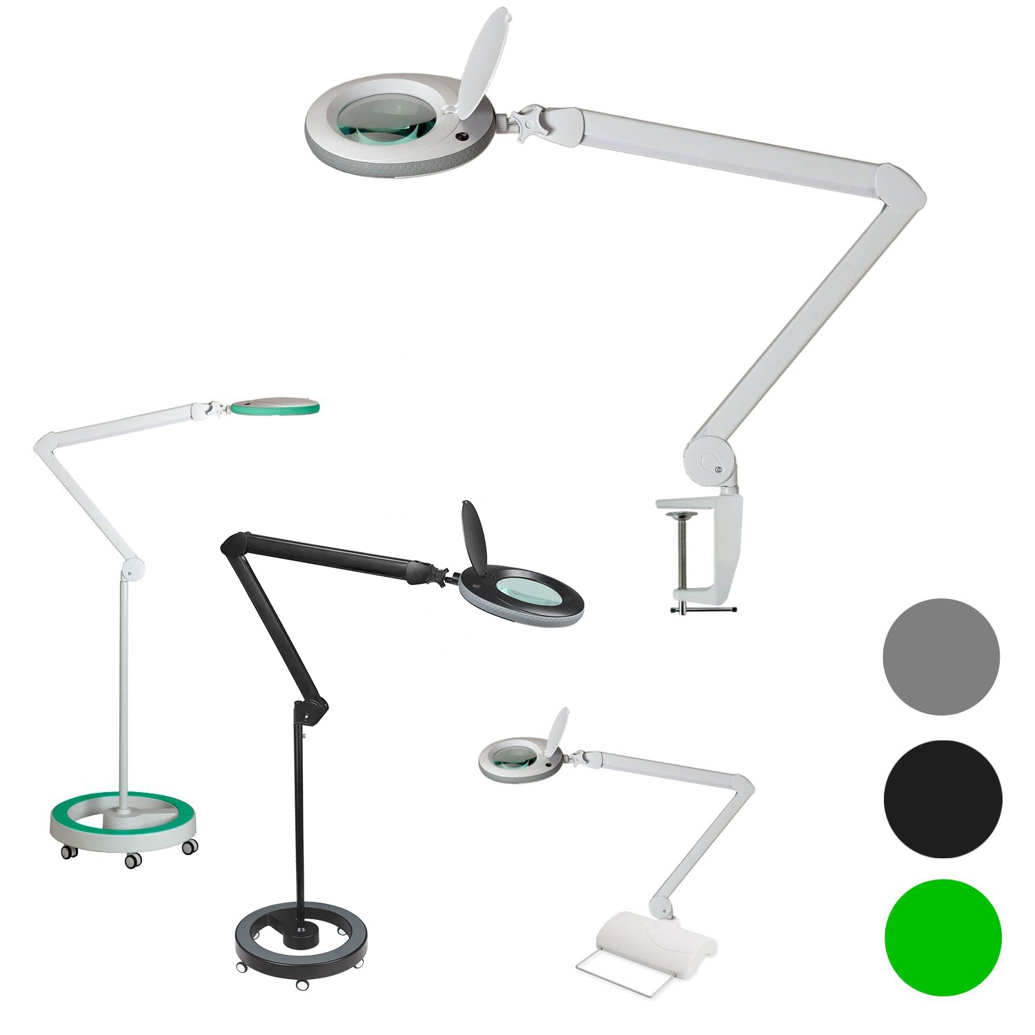 Lumeno 721X LED-Lupenleuchte mit 127 mm Linse