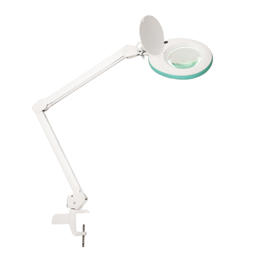 Lumeno 7213/15/18 Magnifying Lamp/Workplace Lamp 60 LEDs with 127 mm Lens, Grey, Green or Black
