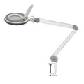 Lumeno LED Magnifying Lamp Series 8213/8215 with 127 mm Lens and Adjustable Brightness, Grey