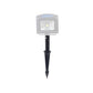 Ledino Erdspieß Set für einen LED-Strahler in Schwarz, 10 cm Höhe