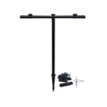 Ledino Ground Spike Set for Multiple LED Spotlights in Black, Adjustable Height