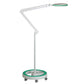 Lumeno 7213/15/18GR Lupenleuchte/Arbeitsplatzlampe 96 LEDs, farbiger Gummischutz