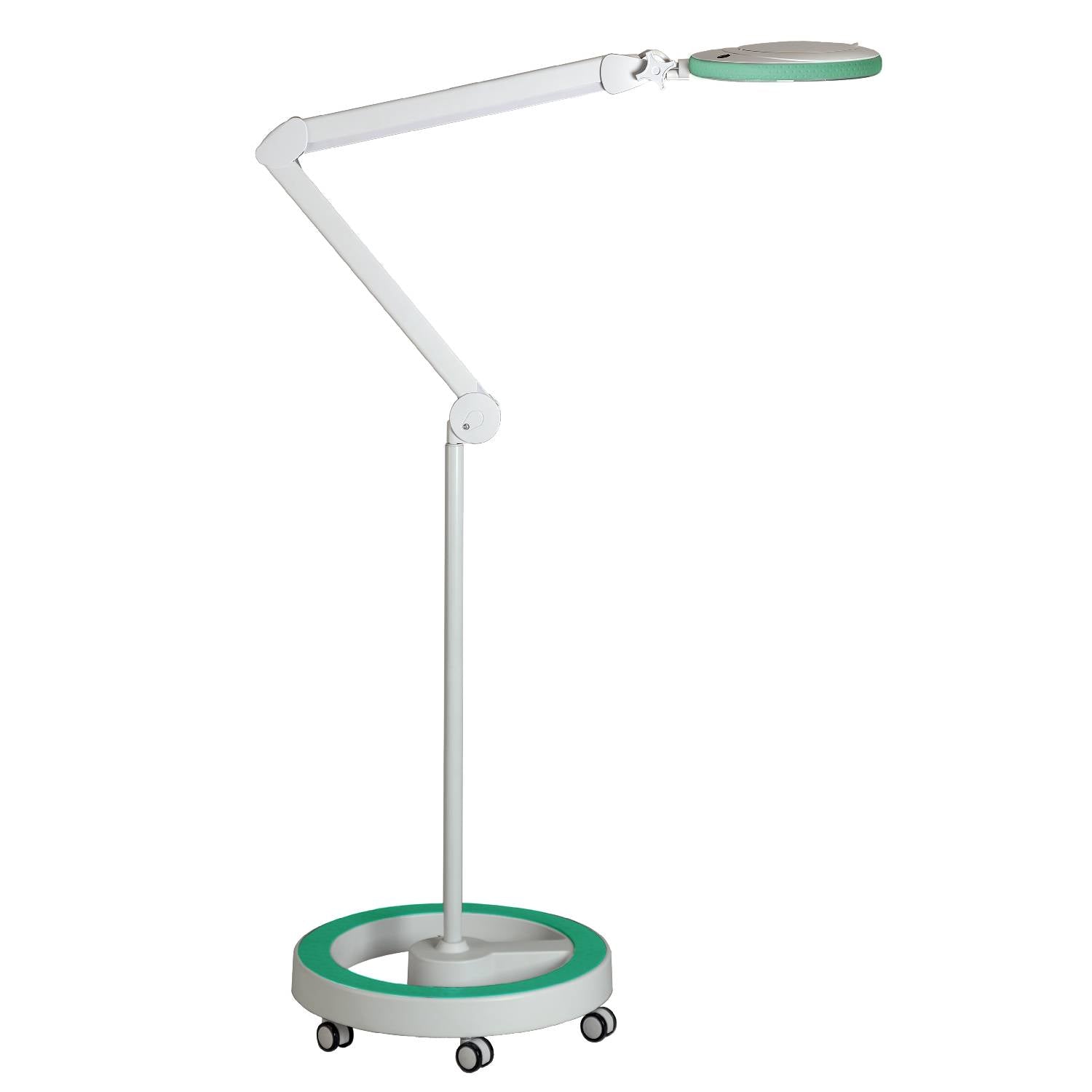 Lumeno 7213/15/18 Magnifying Lamp/Workplace Lamp 60 LEDs with 127 mm Lens, Grey, Green or Black