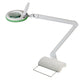 Lumeno 7213/15/18GR Lupenleuchte/Arbeitsplatzlampe 96 LEDs, farbiger Gummischutz