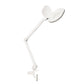 Lumeno 861XGR Lupenleuchte/Arbeitsplatzlampe 60 LEDs ovale Linse Gummiring grau
