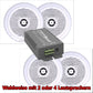 LYNDAHL Lautsprecher-Set, CS200BT-AMP und CS180IP, mit 2 oder 4 Lautsprechern