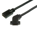 Lyndahl LKPK006-03 HDMI Adapterkabel gewinkelt F/F 0,3 m